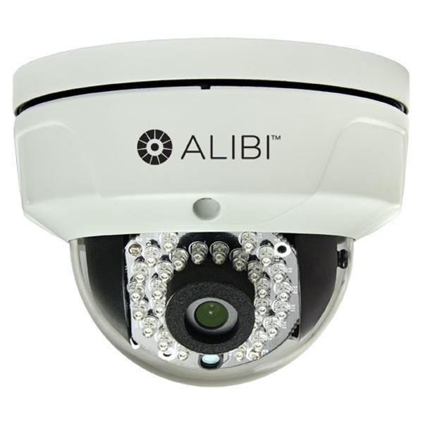 Alibi 1.3 Megapixel 65' IR IP Vandal-proof Outdoor Dome Camera